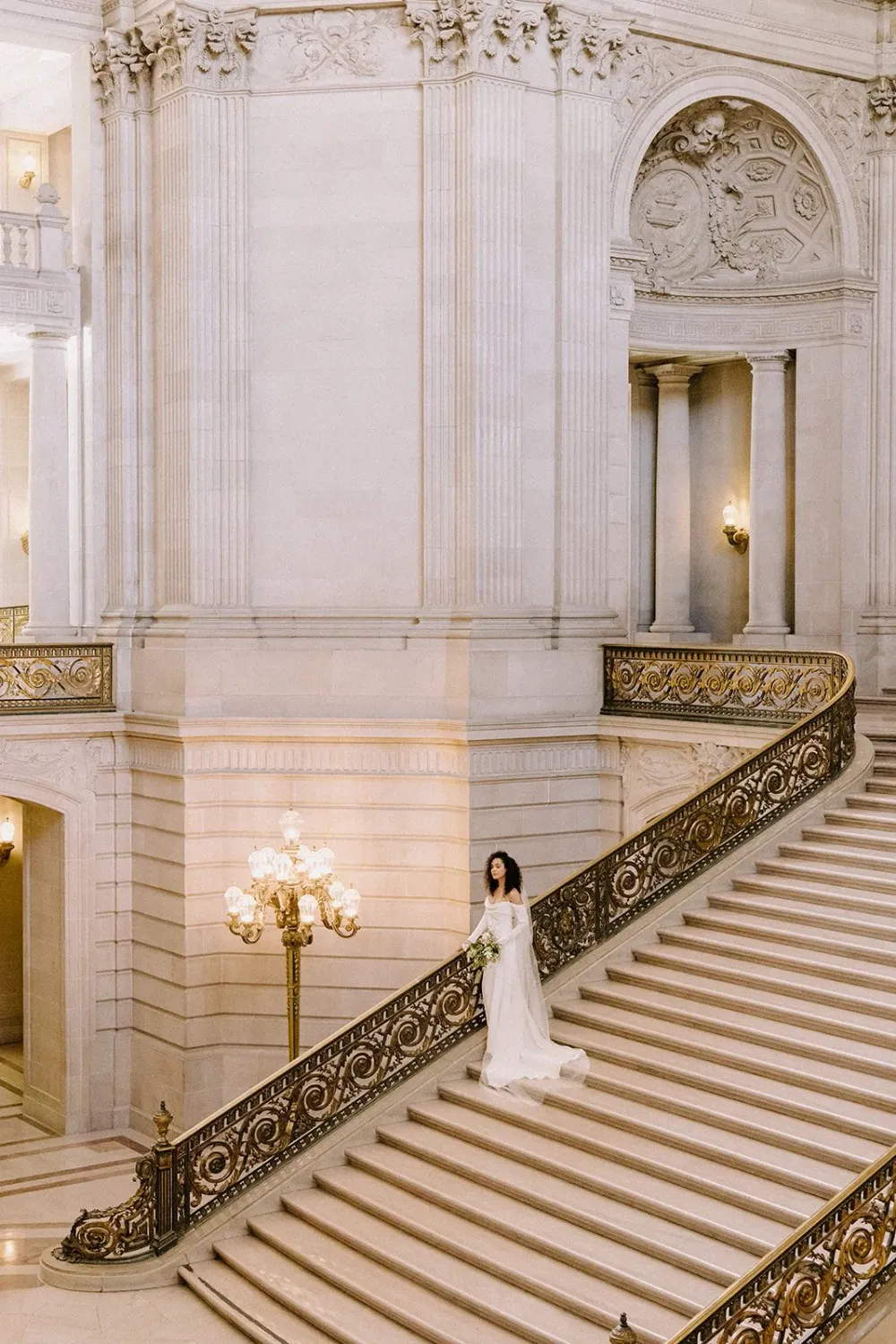 Romantic San Francisco City Hall Elopement — photograph 1